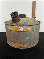 Vintage Galvanized Gas Can