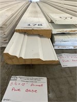 5-1/4" x 12' Primed Pine Base x 48 LF