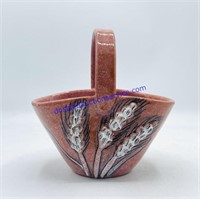 Italian Ceramic Basket