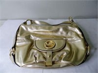 Michael Kors Gold Metallic Bag