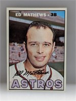 1967 Topps Ed Mathews #166