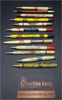 Group of Vintage Advertising Mechanical Pencils
