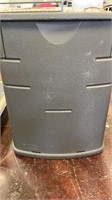 Rubbermaid outdoor storage container