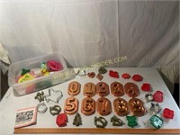 Large Assortment of Cookie Cutters