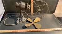 VINTAGE DESK FANS IN PARTS