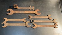 ASSORTED VINTAGE WRENCHES