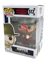 David Harbour Autographed' Funko Pop