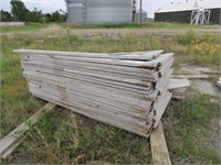 Approx. 376 Wooden Grain Bulkhead Frames