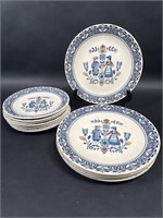 Johnson Brothers Hearts & Flowers Plates