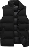 LRG- Women Padded Down Vest Puffer Stand Collar