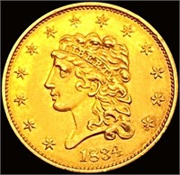 1834 $2.50 Gold Quarter Eagle