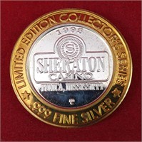Tunica MS Sheraton .999 Silver Coin