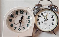 Two VTG Alarm Clocks