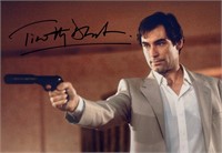 Autograph COA 007 Timothy Dalton Photo