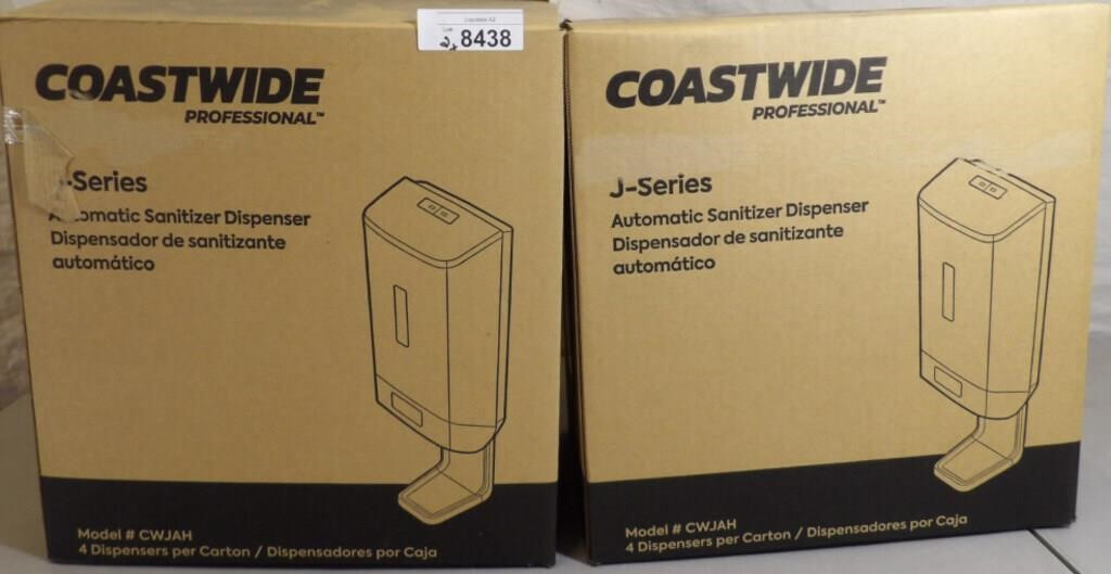 2 Cases Coastwide J Series Automatic Dispenser