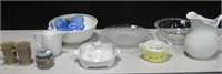VNTG Kitchen Ceramic Bowls, Mugs & Wash Basin