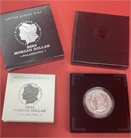 2023-P Morgan Silver Dollar Unc. w/