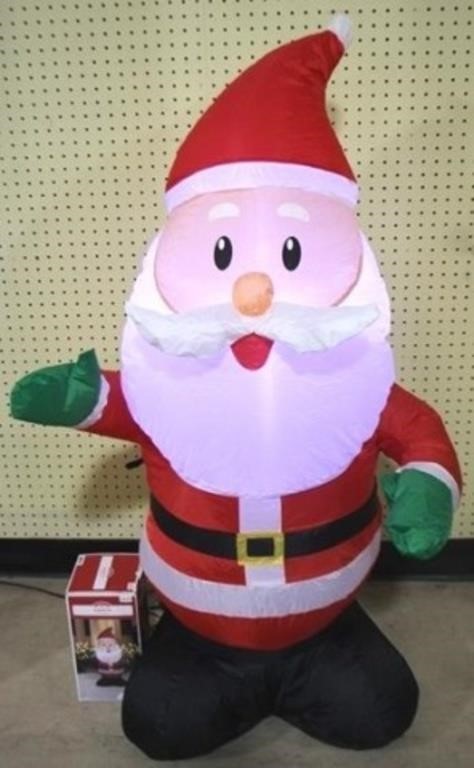 Blow up Santa, LED, 48" w/ box