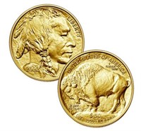 2023-24 US Mint .999 Fine Gold One Ounce Buffalo