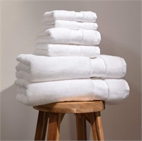 Cotton Towel Set of 6 | 30x56  16x30  13x13