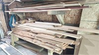 Variety of lumber, see photos.