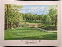 Linda Hartough LE Litho Golf Medinah Country Club