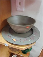 Americana Bowl & Charger Plate