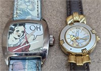 Disney Snow White & Tinker Bell Watches