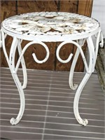 METAL WROUGHT IRON PLANT STAND