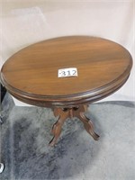 Early 1900s Solid Victorian Accent Table