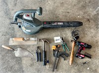 Tools with Blower and Drill
