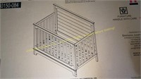 Simmons 4-in-1 Convertible Crib, Rustic Gray