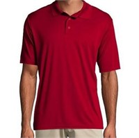 Hanes Cool Dry Golf Shirt  (Red - LG)