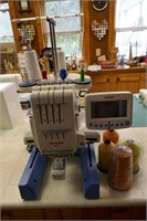 JANOME MB-4 EMBROIDERY MACHINE WITH