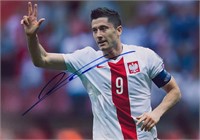 Football Robert Lewandowski  Autograph