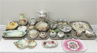 Large Collection of Victorian Era China