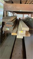 Assortment of lumber