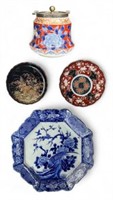 Lot of 4 Assorted Japanese Porcelain Items.