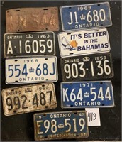 LICENSE PLATES