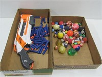 Nerf Gun + Bounce Balls