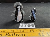 Art Glass Penguins