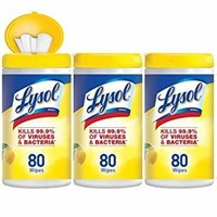 Lysol Disinfecting Wipes Value Pack, Lemon and