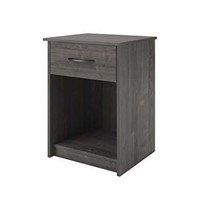 Altra Furniture Core Nightstand, Dark Gray Oak