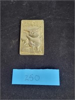 gold pickachu card