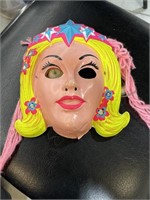 1960s barbie beauty queen Halloween mask