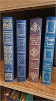 4 Collector's Edition Leather Bound Books