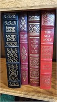 4 Collector's Edition Leather Bound Books