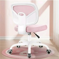 Primy, Kids Desk Chair, Swivel Mesh, Pink, 25"L x