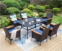 PATIO DINING CHAIRS SET 6