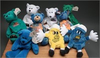 Vintage Collection of Pro Bears & Jelly Belly Toys